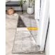 Modern Handcrafted Geometric Dining Rug